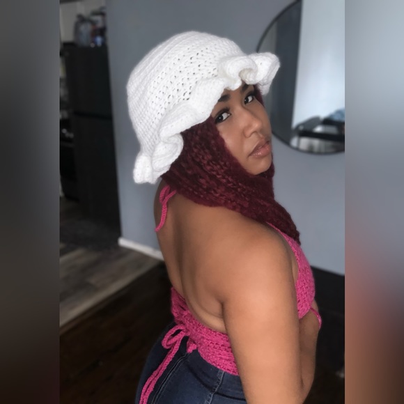 🌸 “Cozy Gurl” 🌸 Handmade Crochet Bralette Top - Picture 8 of 9